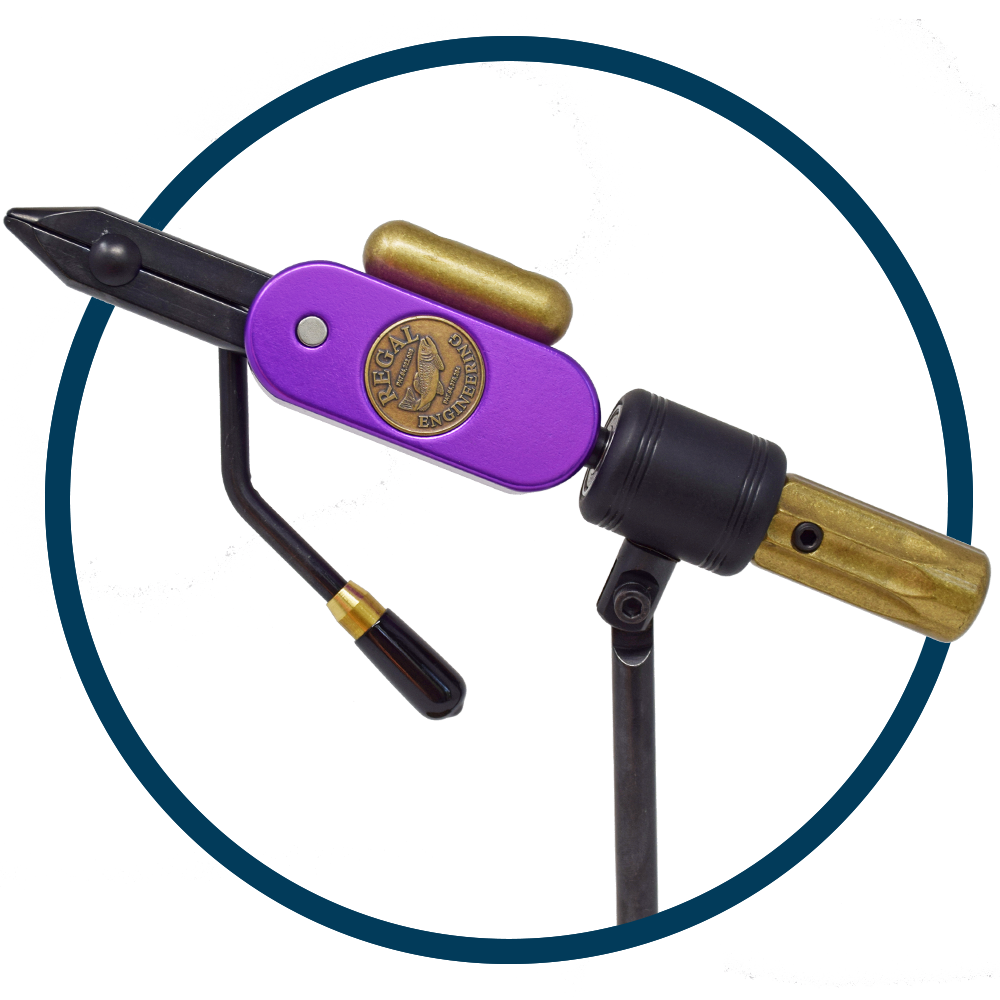 Regal Revolution with Pocket Base, Color: Ultra Violet, Size: Regular Head