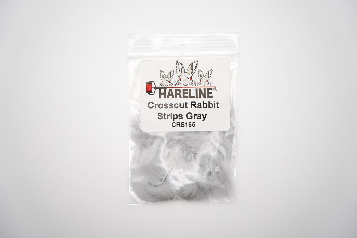 Crosscut Rabbit Strips, Color: Gray