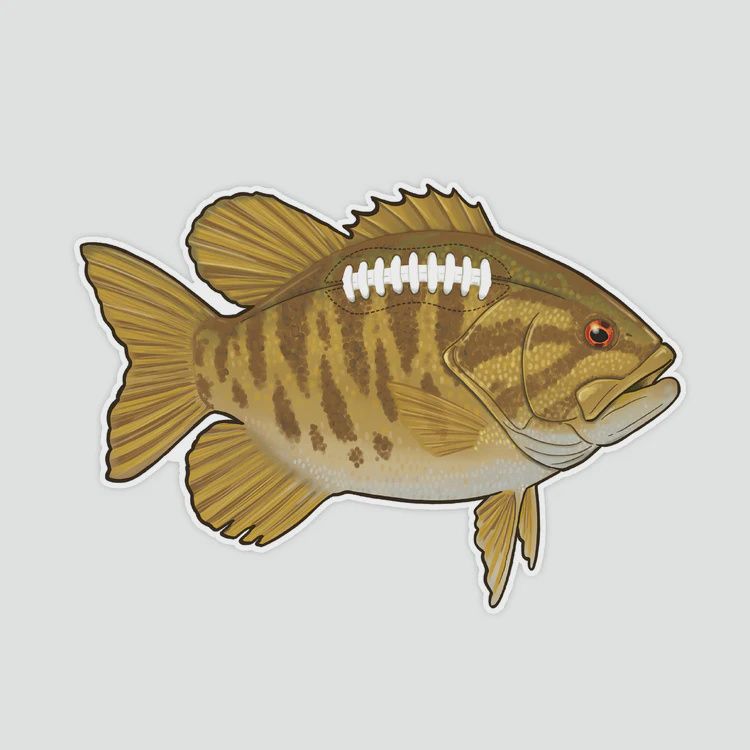 Fish Football Sticker