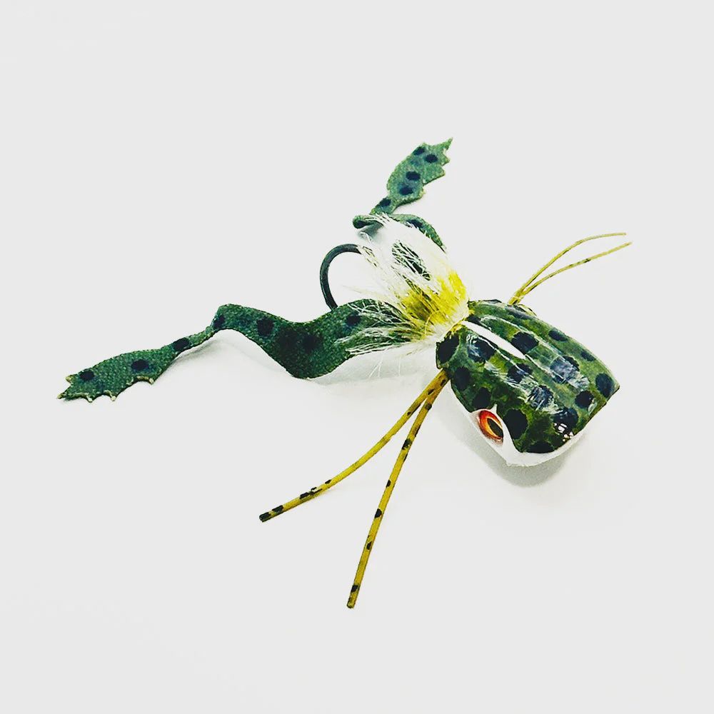 SS Popping Frog, Color: Green, Size: 2