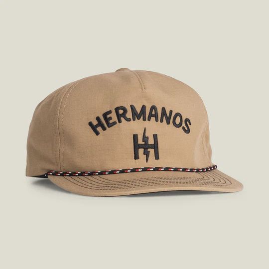 Howler Unstructured Snapback, Color: Hermanos: Khaki