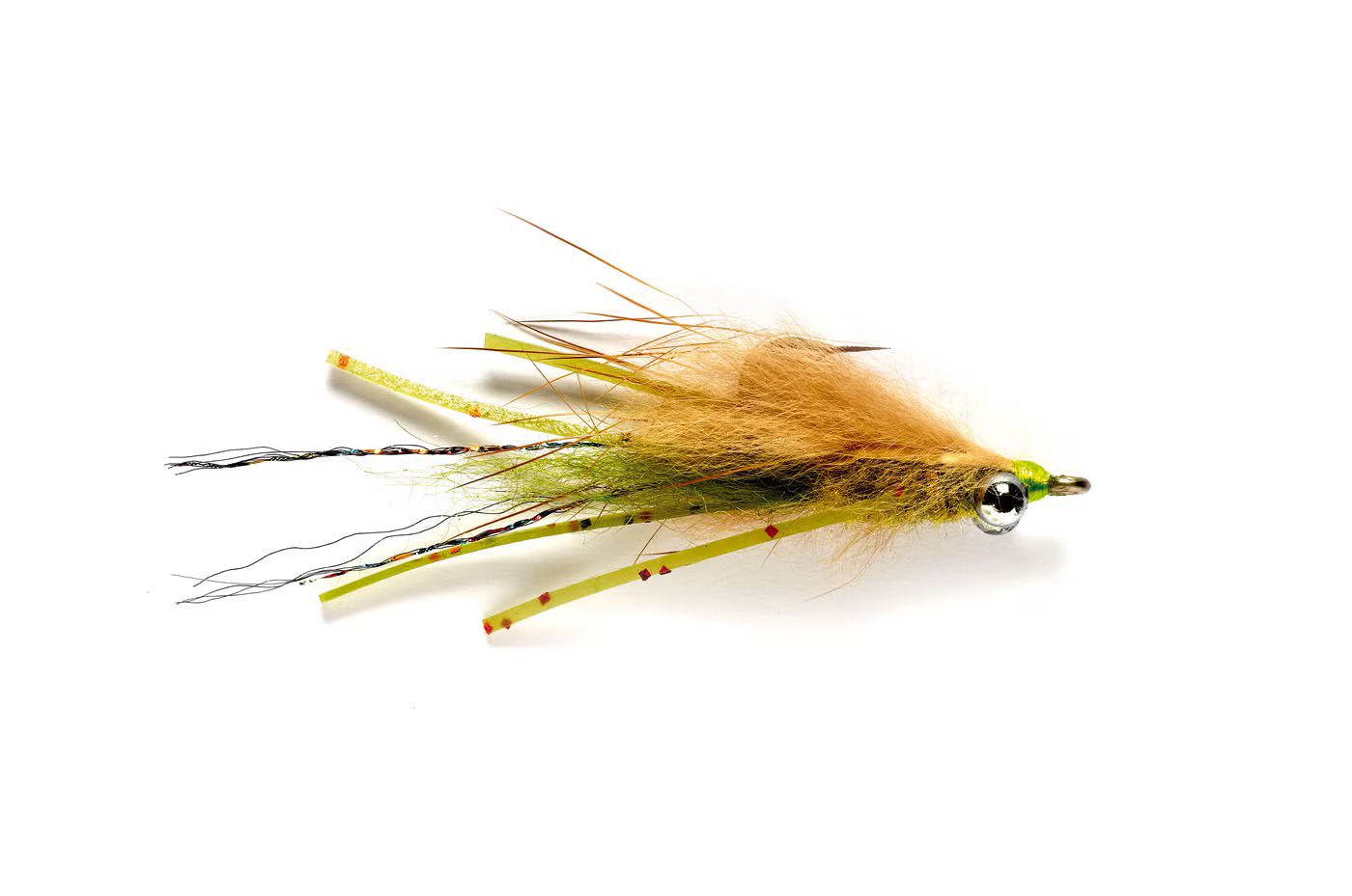 Mink Shrimp, Color: Olive, Size: 4