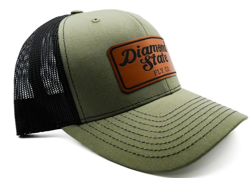 Leather Patch Logo Hat