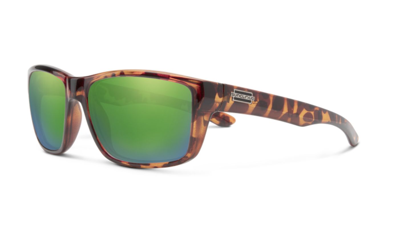 Suncloud Mayor, Color: Tortoise(Green Mirror)