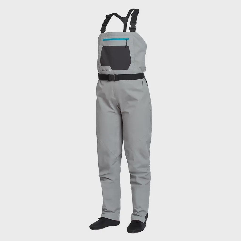 W's Clearwater Stockingfoot Wader, Color: Stone, Size: S