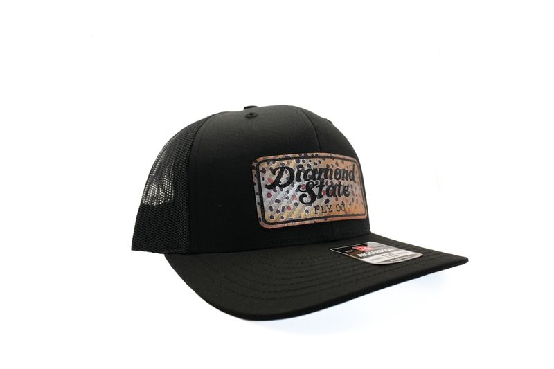 Leather Patch Logo Hat