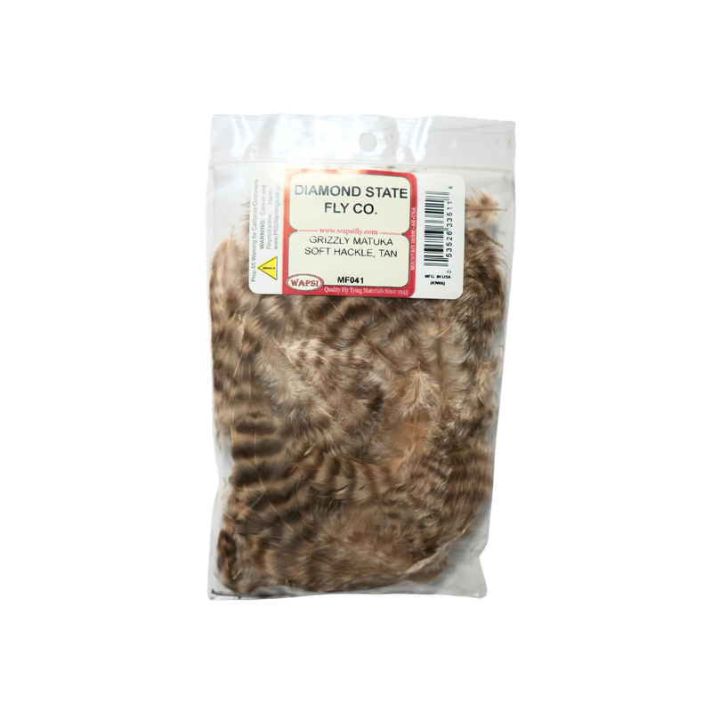 Grizzly Matuka Soft Hackle