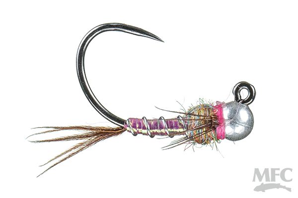 Jig Lightning Bug, Color: Pearl, Size: 14