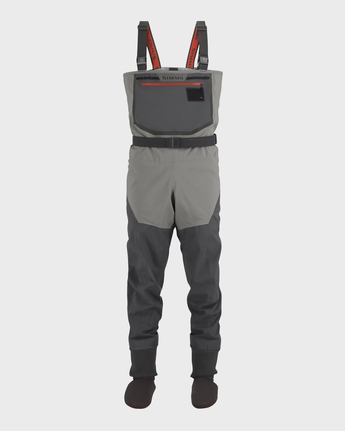 M's Freestone Wader-Stockingfoot, Color: Smoke, Size: M