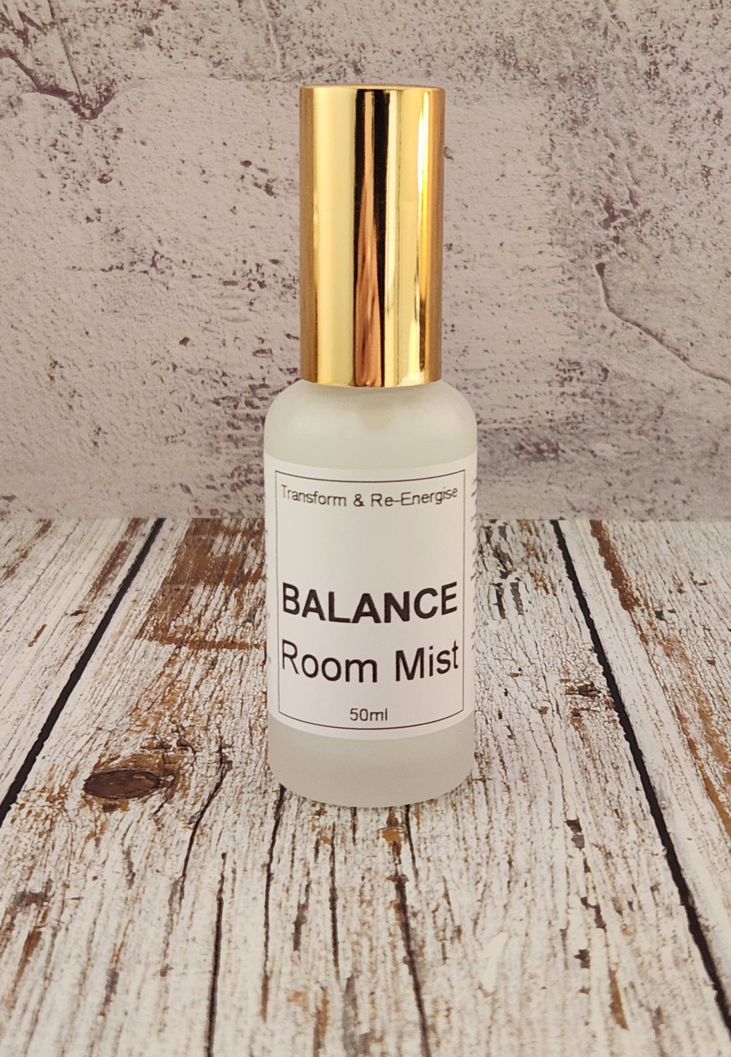 Balance Room Mist 50ml vibrational room spray for restoring calm, clarity and emotional equilibrium