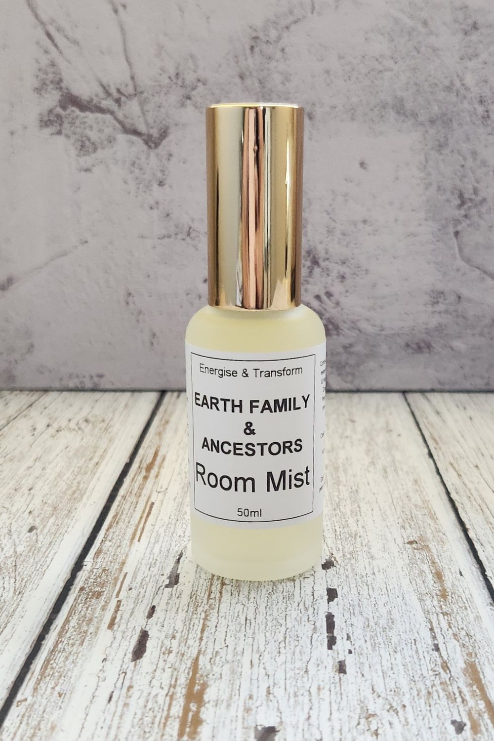 Earth Family &amp; Ancestors Room Mist 50ml vibrational room spray for releasing inherited family patterns