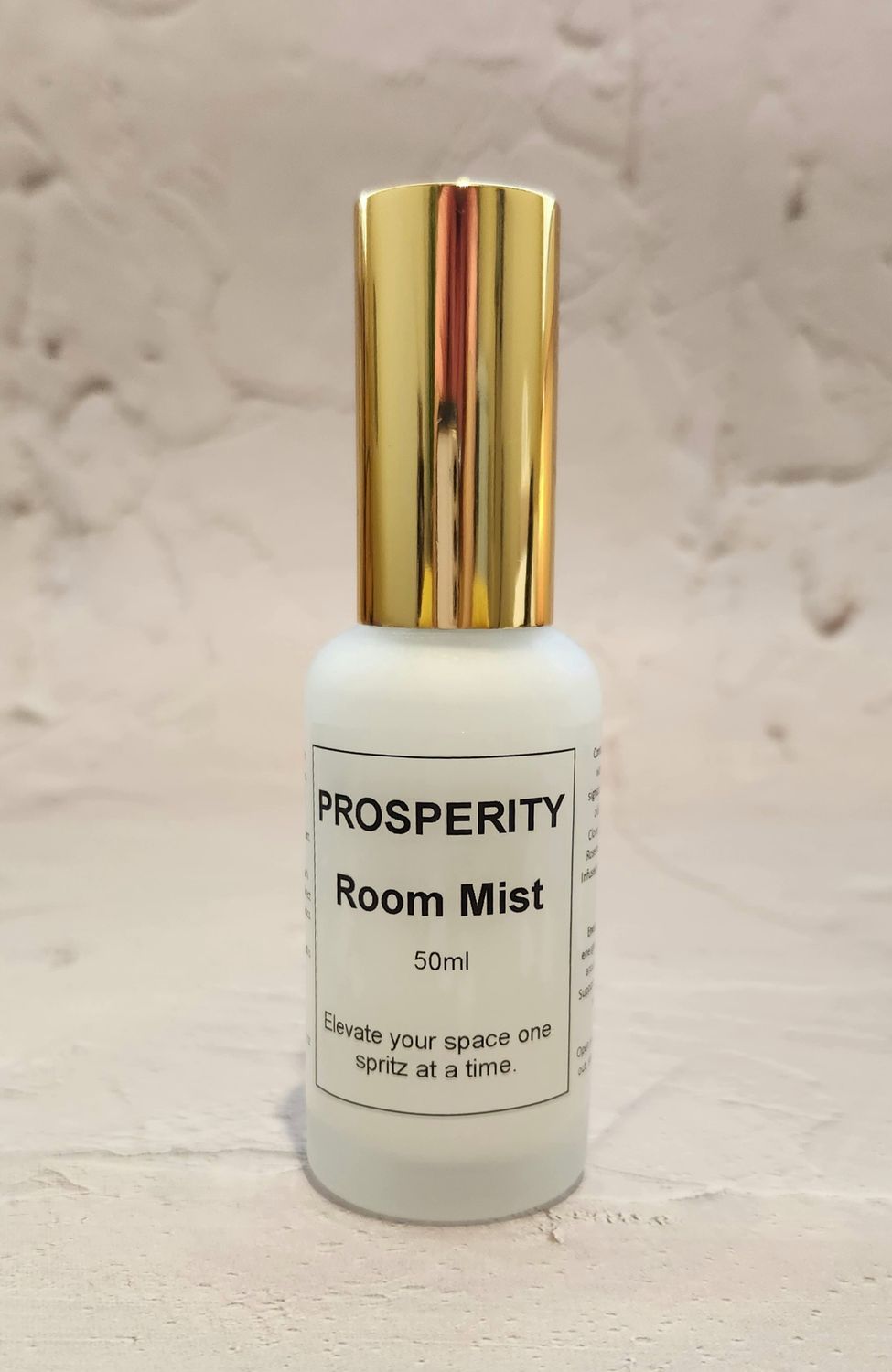 Prosperity Room Mist 50ml vibrational room spray for attracting opportunities and supporting financial flow