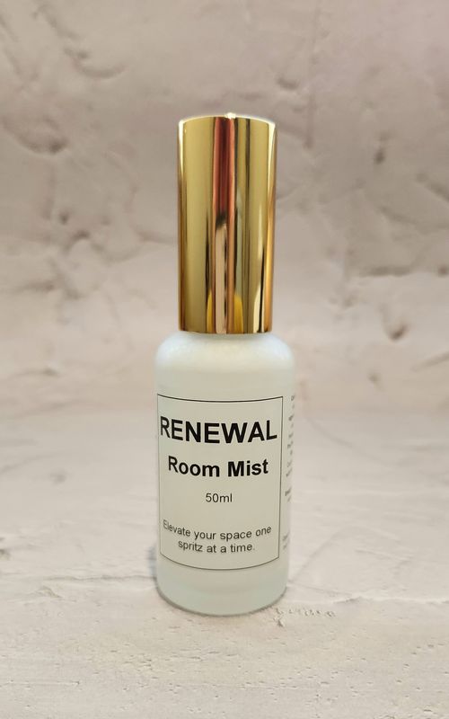 Renewal Room Mist 50ml vibrational room spray for fresh beginnings and releasing the past