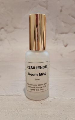 Resilience Room Mist 50ml vibrational room spray for rebuilding inner strength after difficult experiences