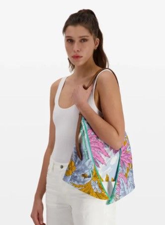 ROBINSON BLUE SCARF BAG