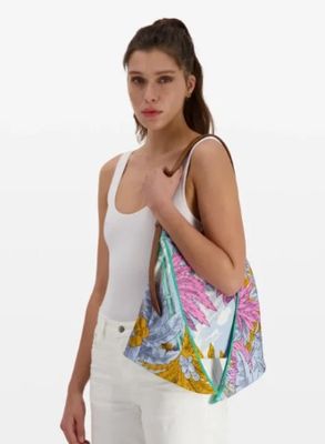 ROBINSON BLUE SCARF BAG