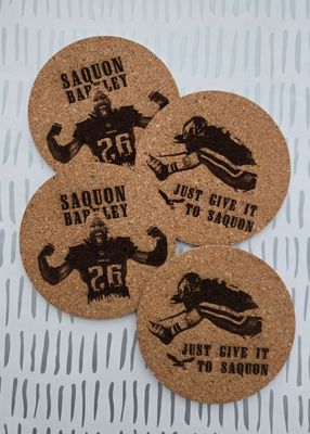 Saquon Barkley Philadelphia Eagles Coasters