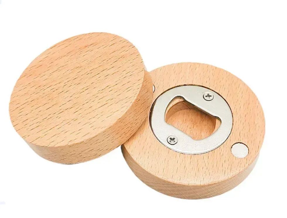 CREATE Your Own: Wood Bottle Opener Fridge Magnet
