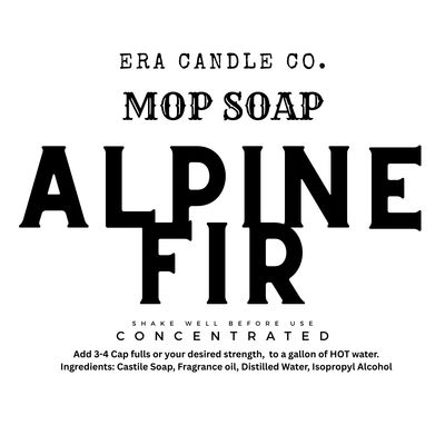 Mop Soap: ALPINE FIR