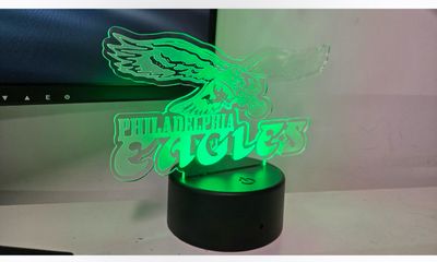 Philadelphia Eagles Acrylic LED Light / Lamp / Nightlight
