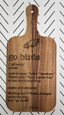 14x7 Go Birds definition Philadelphia Eagles Board