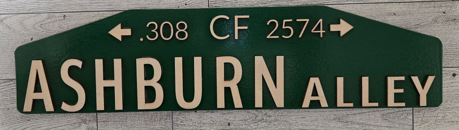 Ritchie Ashburn Alley Philly Philadelphia Phillies Street Sign