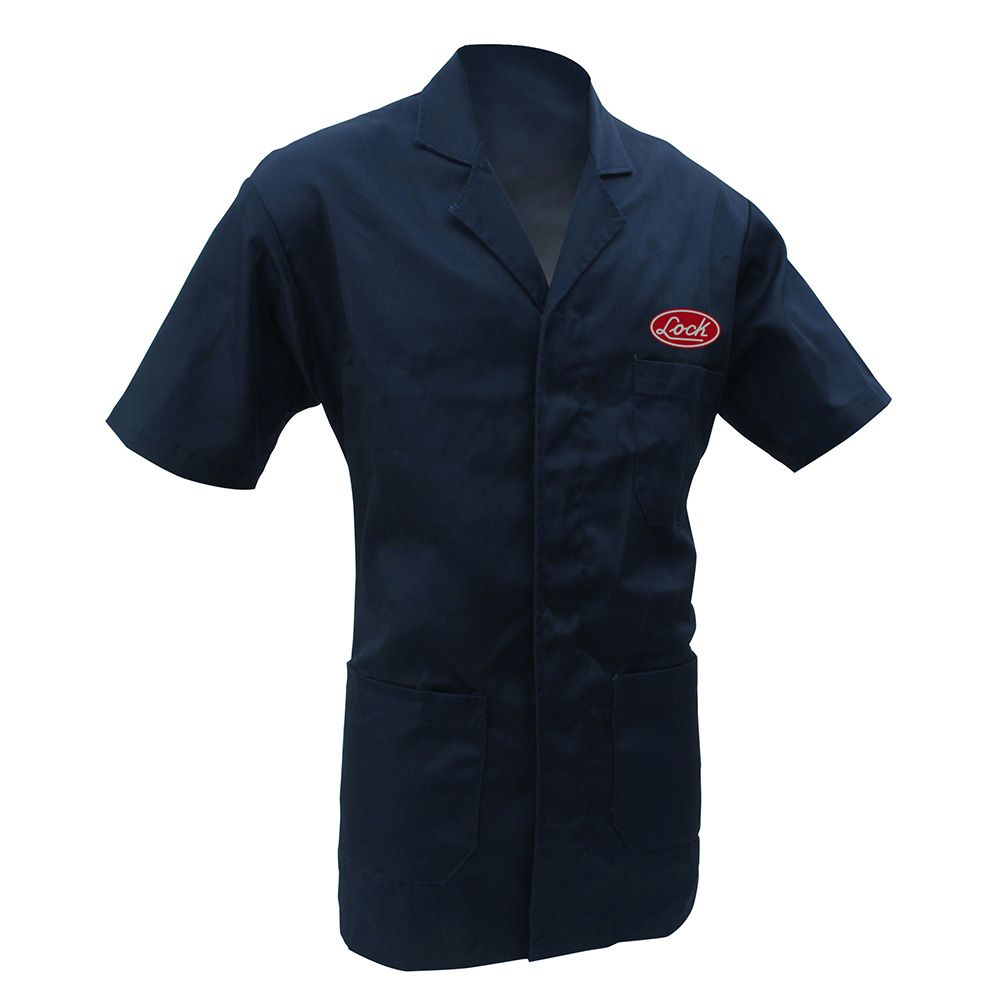 Bata color azul talla G Lock