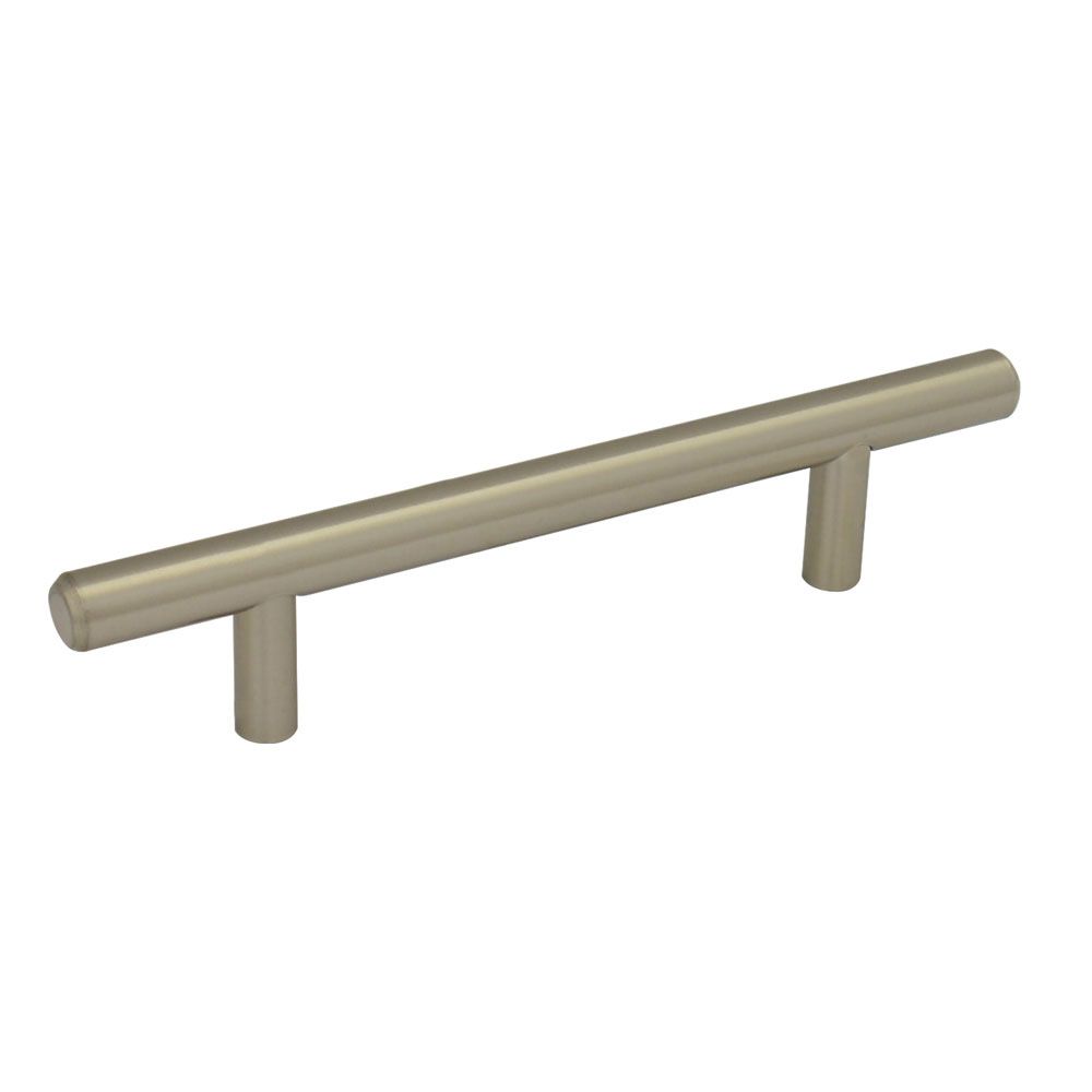 Jaladera de barra hueca 156 mm, acero inoxidable Lock