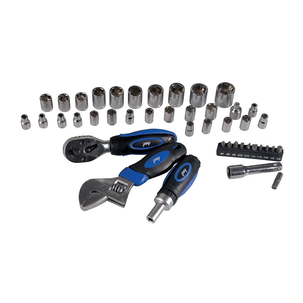 Juego combinado de herramienta, 45 piezas Foy