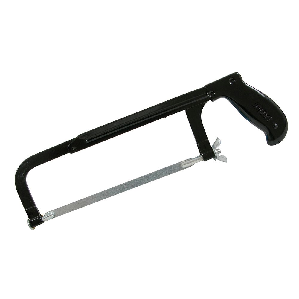 Arco de segueta ajustable con mango de plástico 8", 10" y 12", 12"-19" Foy