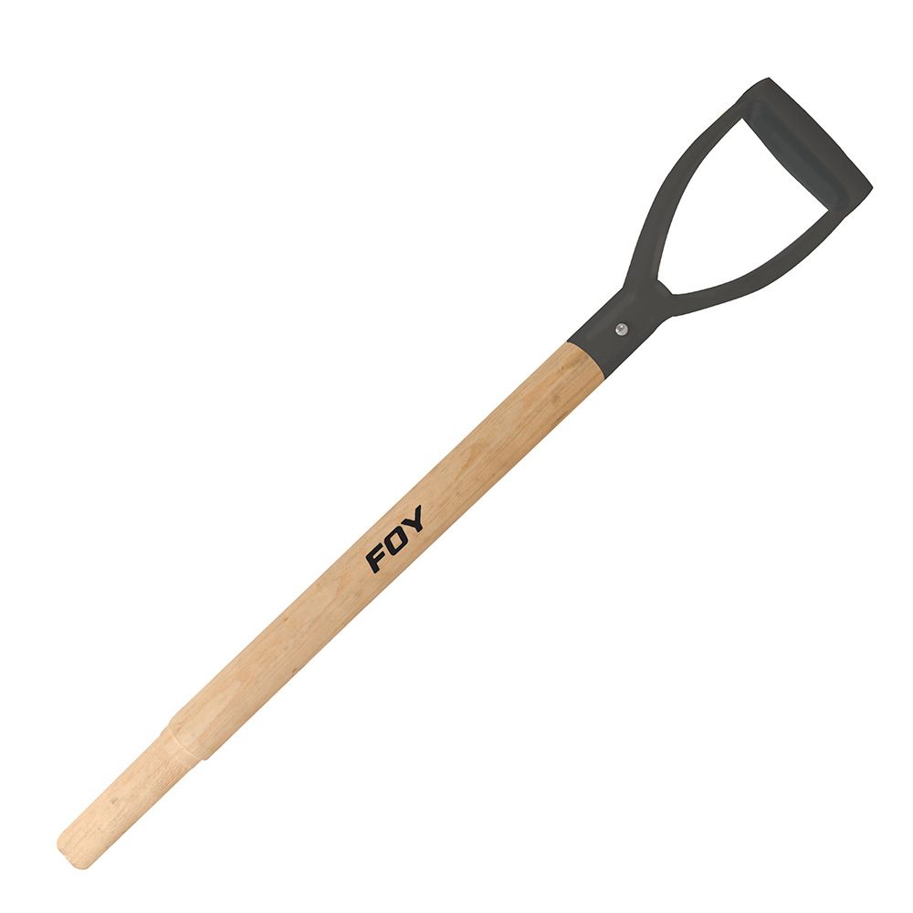 Repuesto de madera para pala con puño plástico "Y" Foy