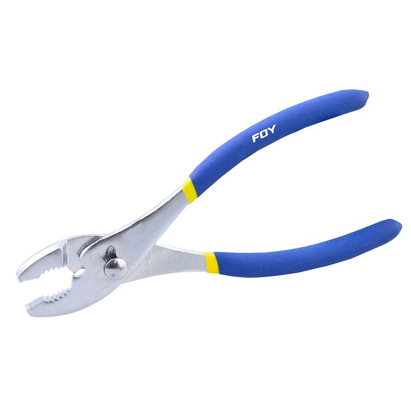 Pinza para mecánico con mango con doble plastisol de 8" Foy
