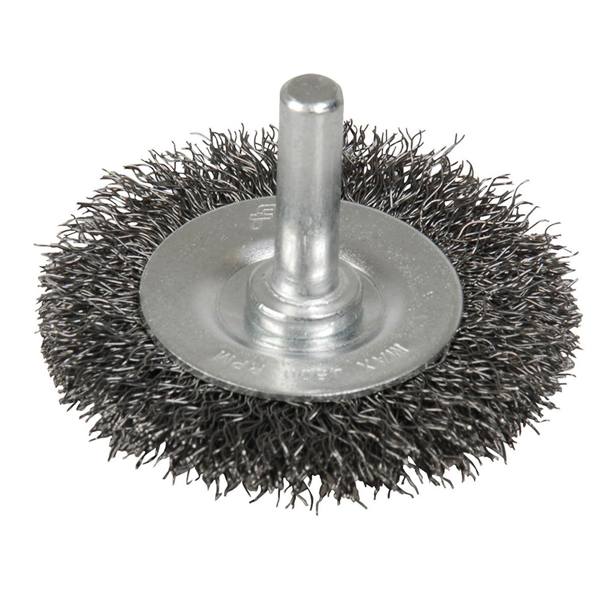 Carda copa ondulada alambre delgado 2" x 0.17 con zanco 1/4" Foy