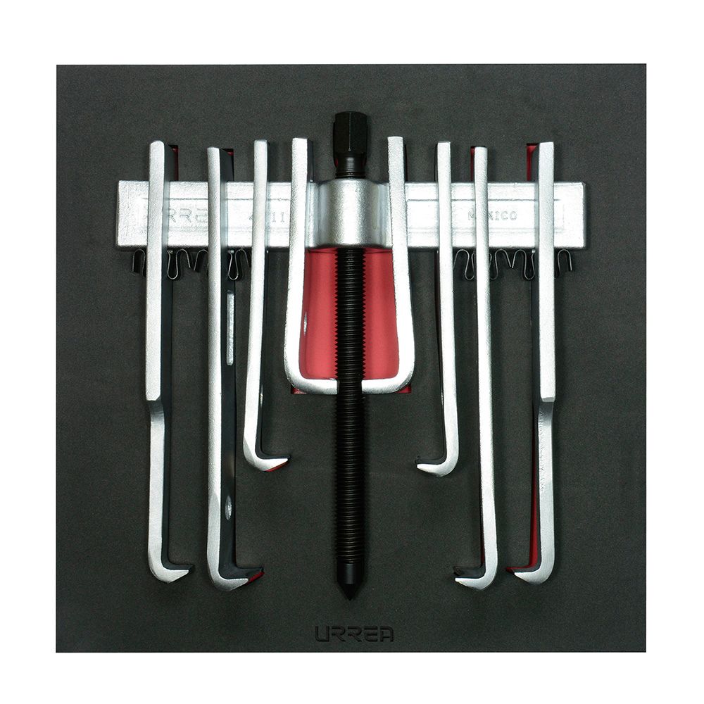 Juego de extractor 10 toneladas, 14 piezas Urrea