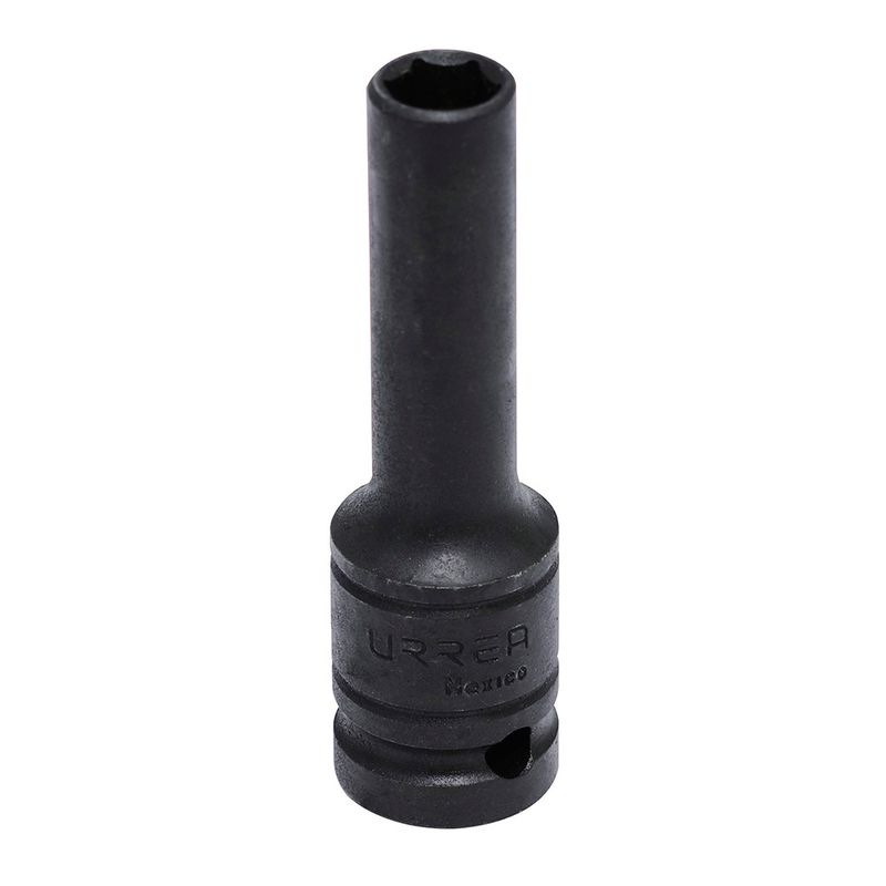 Dado de impacto largo pared delgada cuadro de 1/2", 6 puntas, métrico, 15 mm Urrea