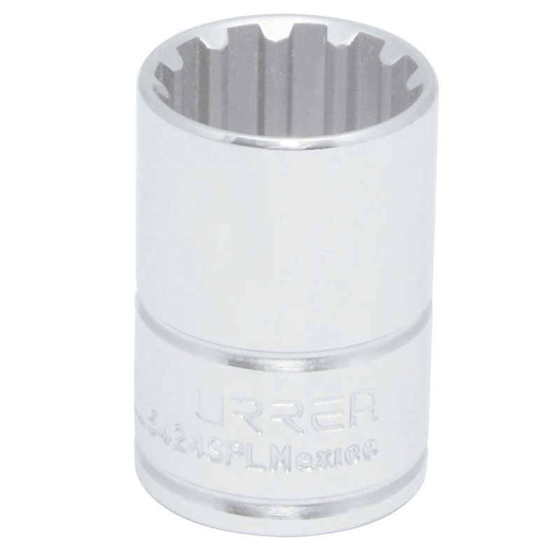 Dado Spline cuadro de 1/2", # 16 Urrea