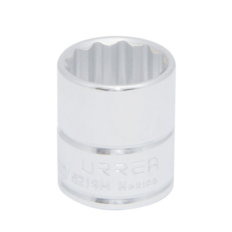 Dado cuadro de 3/8", 12 puntas, métrico, 21 mm Urrea