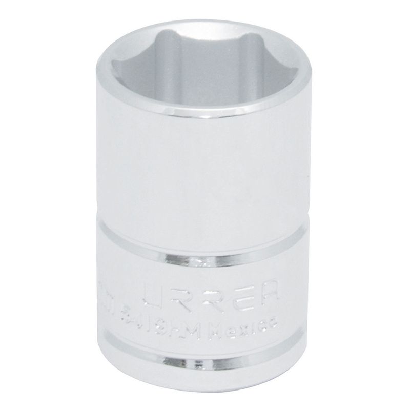 Dado cuadro de 1/2", 6 puntas, métrico, 16 mm Urrea
