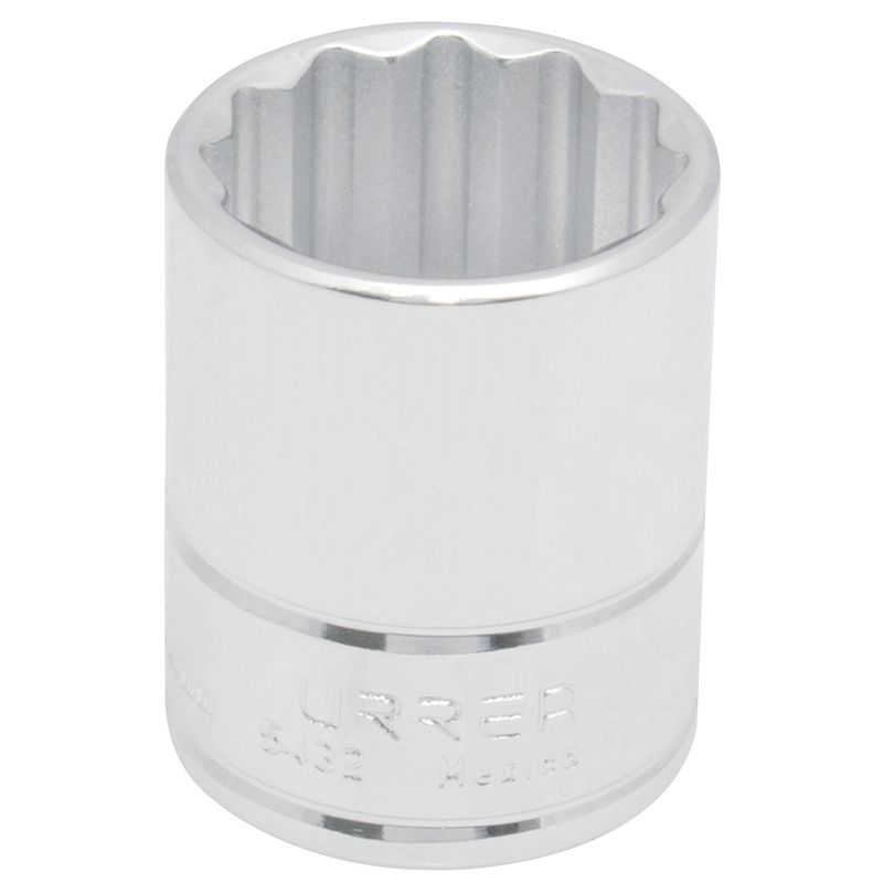 Dado cuadro de 1/2", 12 puntas, en pulgadas, 1" Urrea