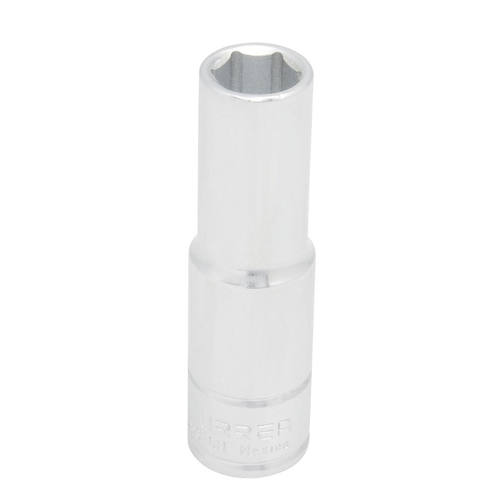 Dado largo cuadro de 1/2", 6 puntas, en pulgadas, 7/16" Urrea