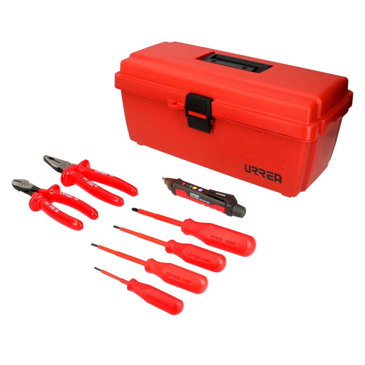 Juego combinado de herramientas para electricista 1000 V, 8 piezas Urrea