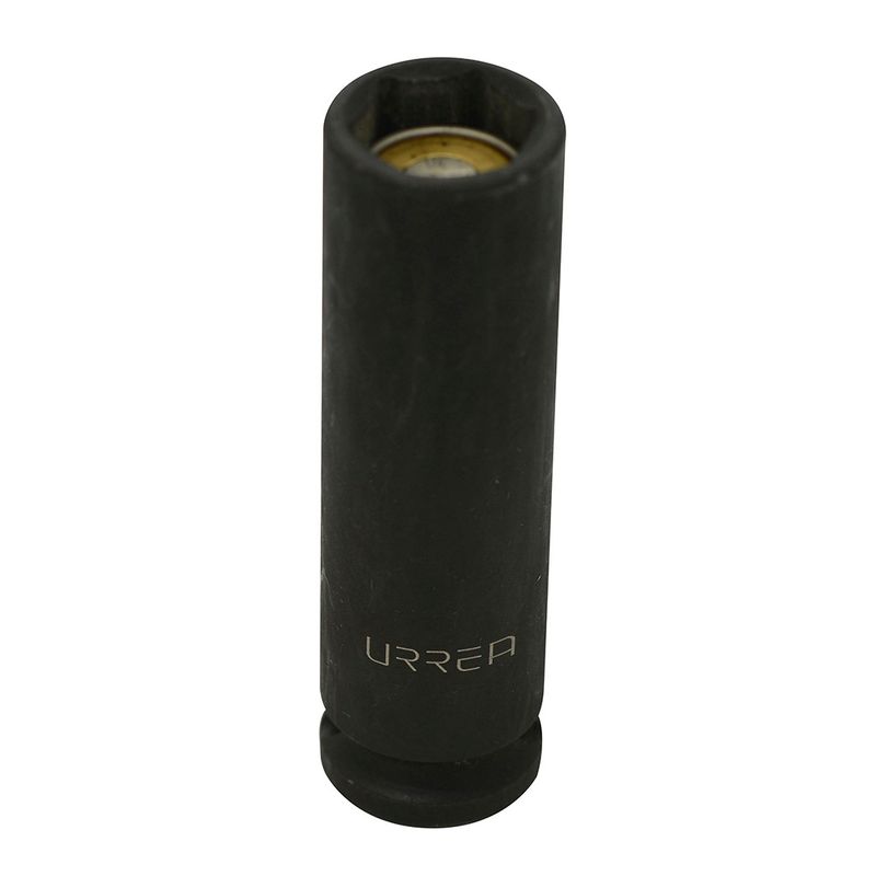 Dado de impacto largo con imán cuadro de 3/8", 6 puntas, en pulgadas, 1/2" Urrea