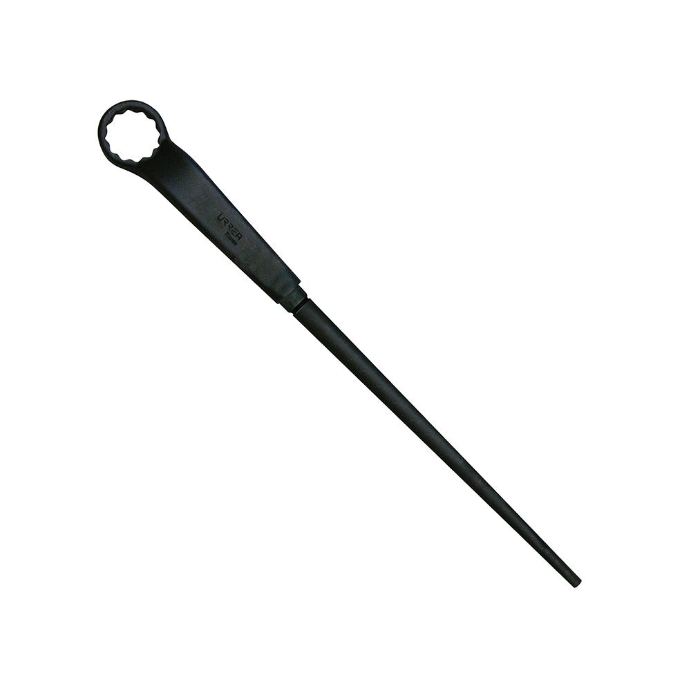 Llave acodada de alta palanca fosfatizada con cola en pulgadas, 12 puntas, 1-7/16" Urrea