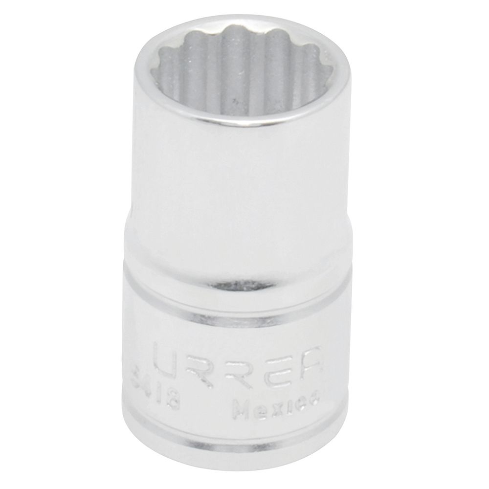 Dado cuadro de 1/2", 12 puntas, en pulgadas, 9/16" Urrea