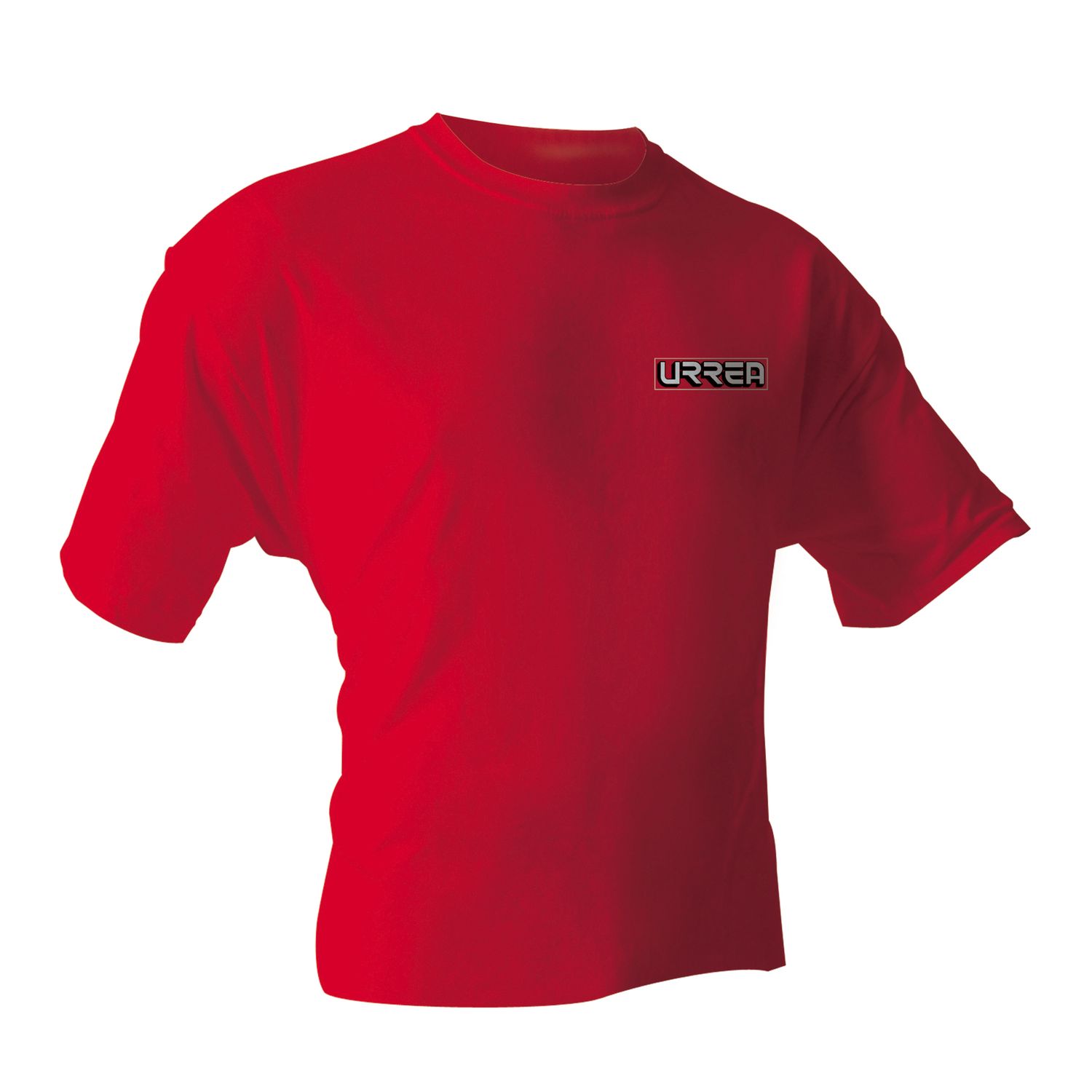 Playera cuello redondo color rojo talla M Urrea