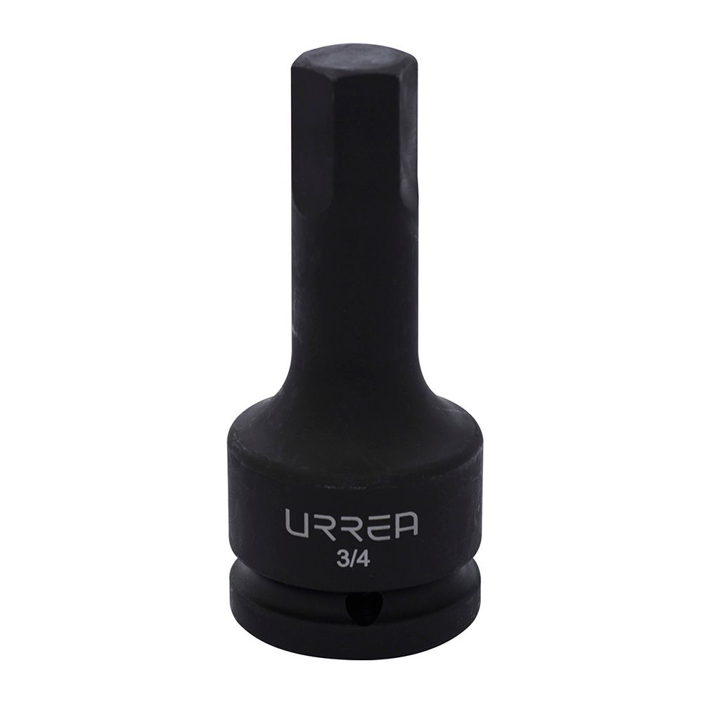 Dado de impacto con punta hexagonal cuadro de 3/4", en pulgadas, 3/4" Urrea