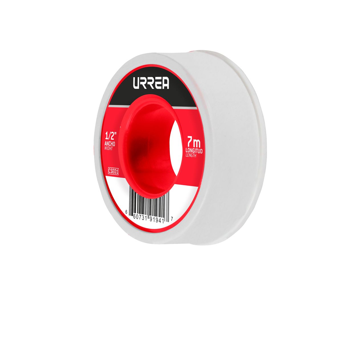 Cinta sella roscas de altas temperaturas 1/2" x 13 m Urrea
