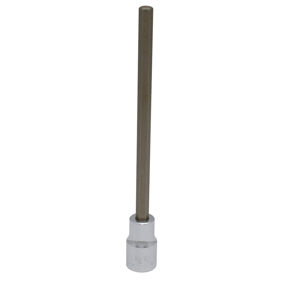 Dado con punta hexagonal extra larga cuadro de 1/2", métrico, 17 mm Urrea