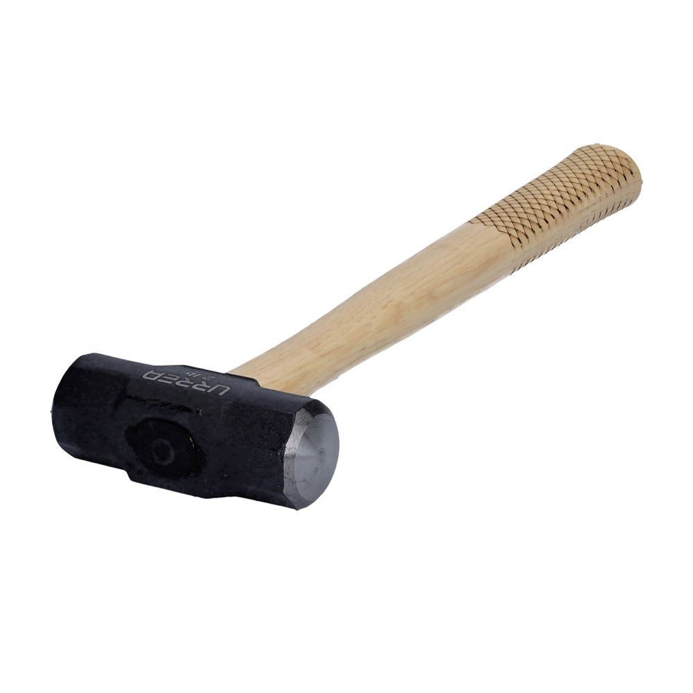 Marro octagonal cabeza maquinada con mango de hickory Americano de 16", 2 lb Urrea