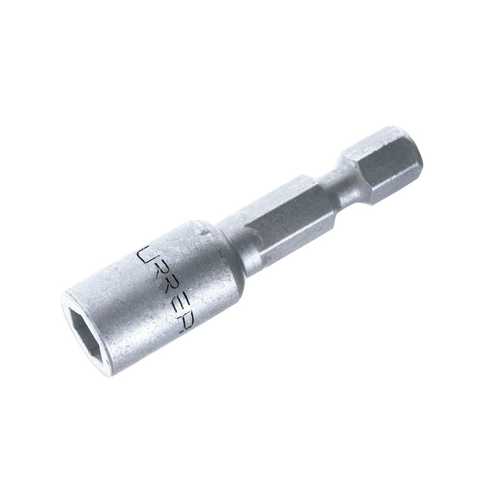 Punta de caja de poder con imán en pulgadas hexágono de 1/4", 1/4" x 2-9/16" Urrea